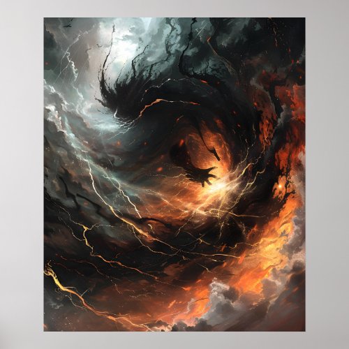 Demonic Storm Poster