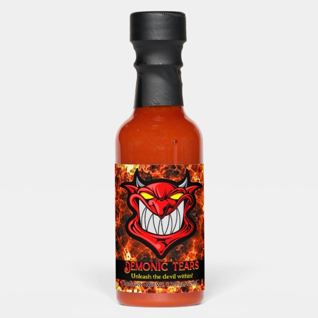 Demonic Tears Cajun Hot Sauce (Front)