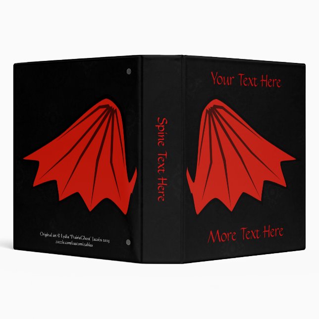 Demonic Wings Binder (Background)