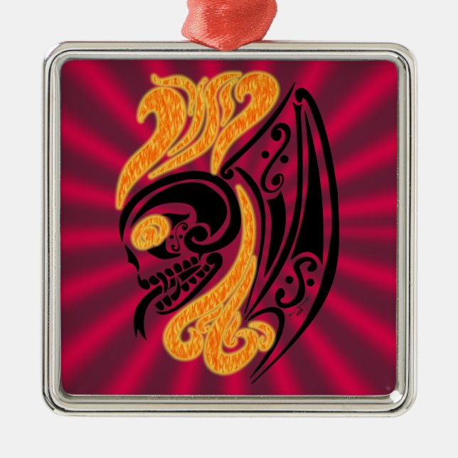 Demonica Metal Ornament (Front)