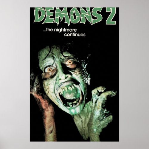 Demons 2  The Nightmare Returns Poster