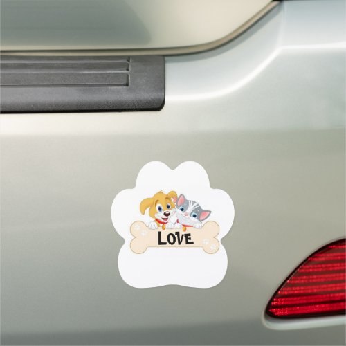 DEMONSTRATES LOVE TO YOUR FELLOW FRIENDS CAR MAGNET