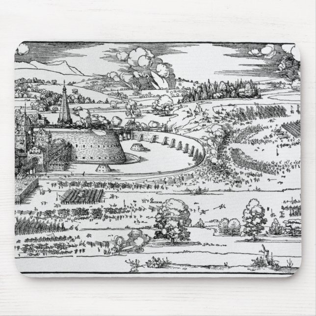 Demonstration of defensive measures mouse pad (Front)