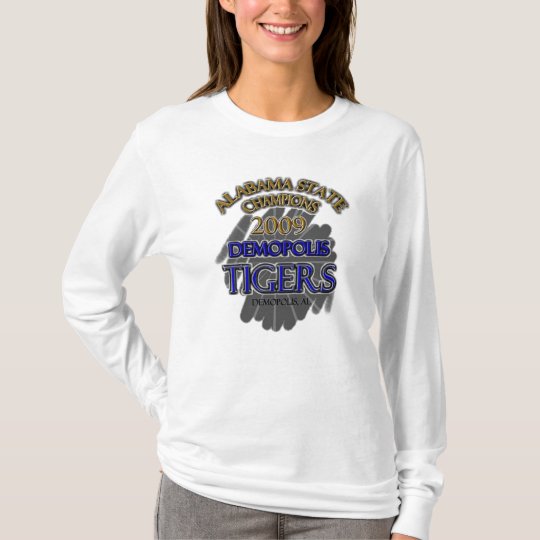 Demopolis Tigers 2009 Alabama State Champions! T-Shirt
