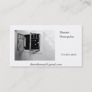 Demopulos Buisness Card