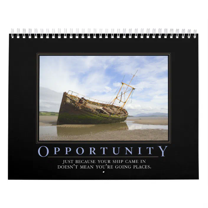 Demotivational Calendar Calendar | Zazzle.com