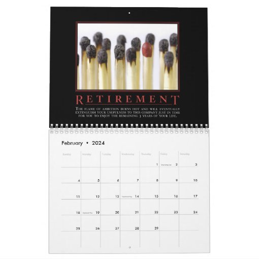 Demotivational Calendar Calendar Zazzle