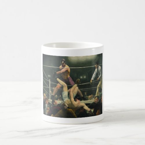 Dempsey and Firpo Boxing _ George Bellows Coffee Mug