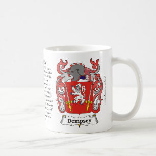 Dempsey Family  Coat of Arms mug