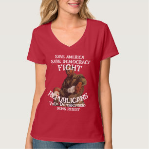 DEMS CHICKEN COST PRICE RISE AFFORD INFLATE 2028 T-Shirt