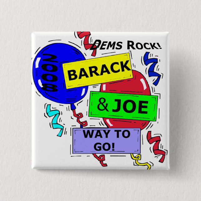 DEMS ROCK BUTTON (Front)