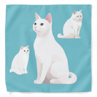 Demure Cats Bandana