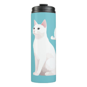 Demure Cats Thermal Tumbler