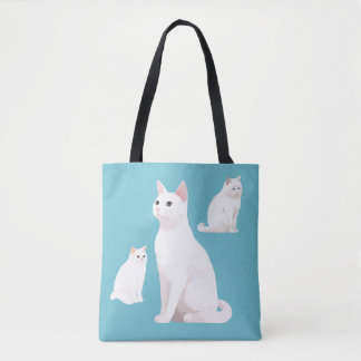 Demure Cats Tote Bag