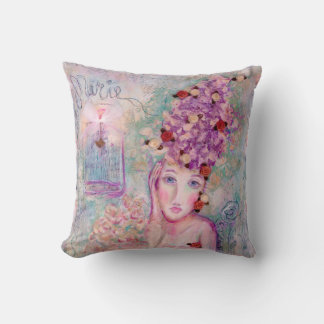 Demure Marie Throw Pillow
