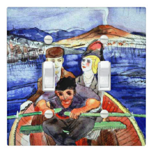 Demuth - The Boat Ride from Sorrento Light Switch Cover