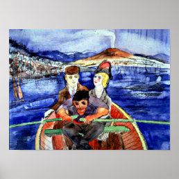 Demuth - The Boat Ride from Sorrento Poster