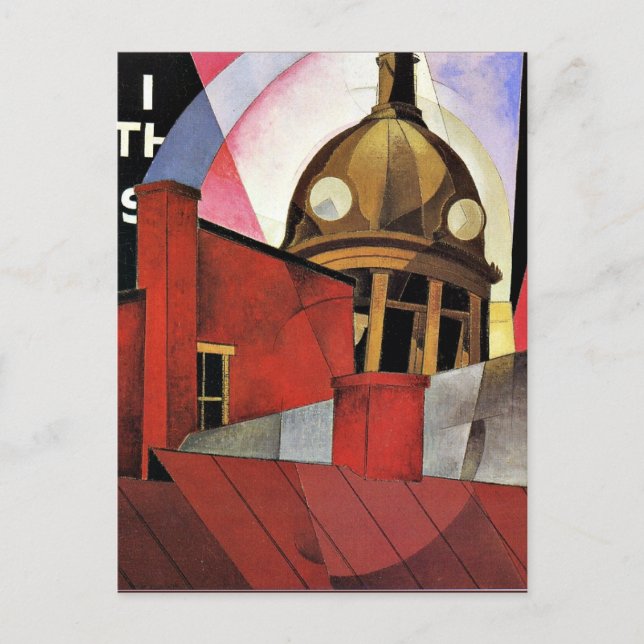 Demuth - Welcome to our City Postcard (Front)