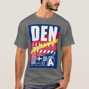 DEN Denver Airport T-Shirt