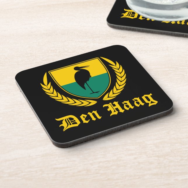 Den Haag City   Beverage Coaster (Left Side)