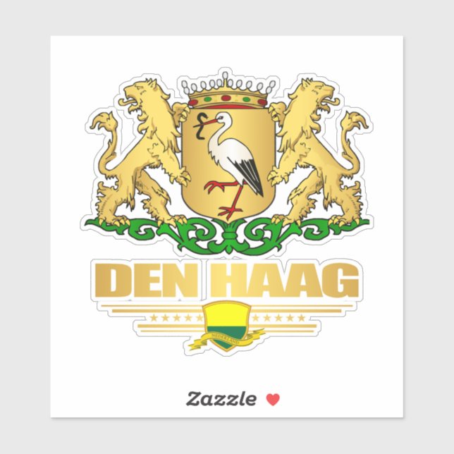 Den Haag (The Hague) Sticker (Sheet)