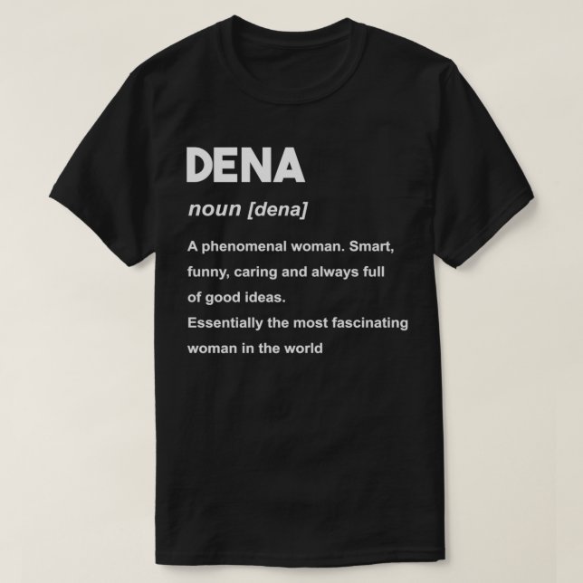 Dena Name Pullover  (Design Front)