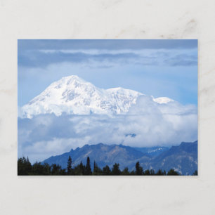 Denali Alaska Mountain Photo Postcard