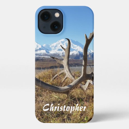 Denali Alaska Photography Personalized iPhone 13 Case