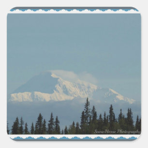 Denali ~ Alaska Square Sticker