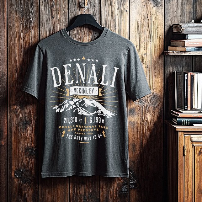 Denali Alaska Vintage T-Shirt (Denali Alaska Vintage T-Shirt)