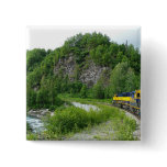 Denali Express Alaska Train Vacation Photography Button