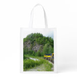 Denali Express Alaska Train Vacation Photography Grocery Bag