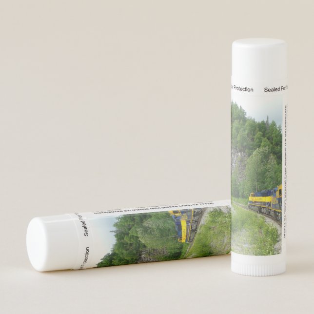Denali Express Alaska Train Vacation Photography Lip Balm (Rotated Right)