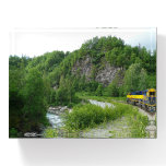 Denali Express Alaska Train Vacation Photography Paperweight
