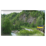 Denali Express Alaska Train Vacation Photography Place Card Holder