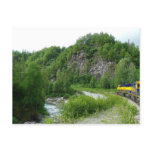 Denali Express Alaska Train Vacation Photography Postcard
