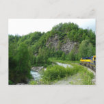 Denali Express Alaska Train Vacation Photography Postcard