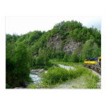 Denali Express Alaska Train Vacation Photography Postcard