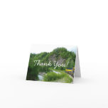 Denali Express Alaska Train Vacation Photography Thank You Card