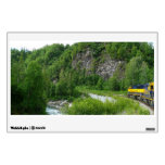Denali Express Alaska Train Vacation Photography Wall Decal