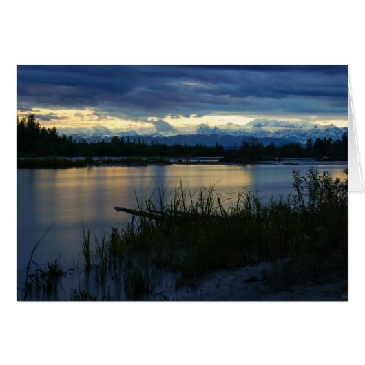 Denali Midnight Sunset Cards (Front Horizontal)