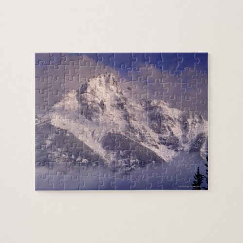 Denali mountain range Alaska Jigsaw Puzzle