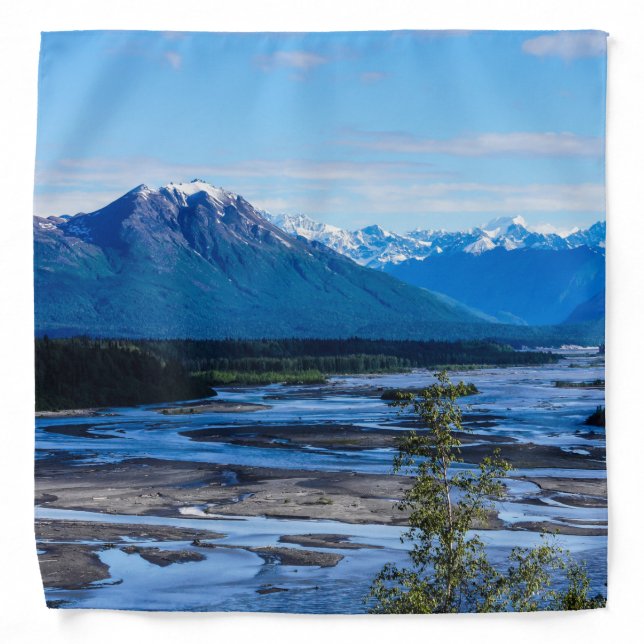 Denali Mountain Range Bandana (Front)