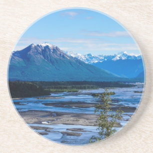 Denali Mountain Range Drink Coaster