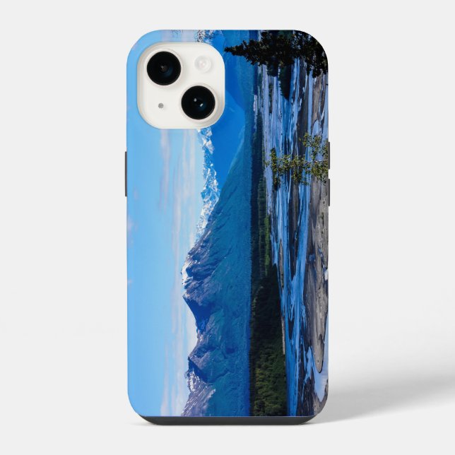Denali Mountain Range Iphone Case (Back)