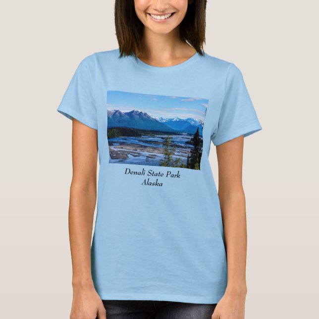 Denali Mountain Range T-Shirt (Front)