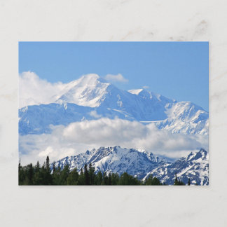 Denali / Mt McKinley Alaska Postcard