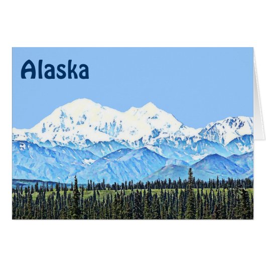 Denali (Mt. McKinley) Cards (Front Horizontal)