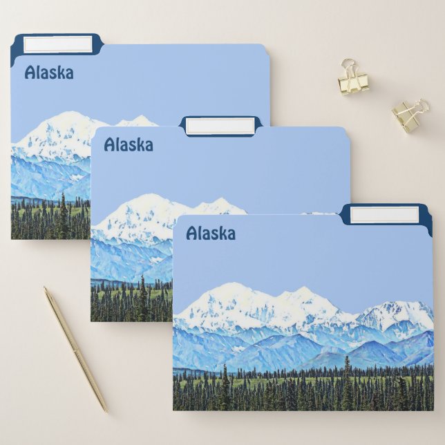 Denali (Mt. McKinley) File Folder (Set)