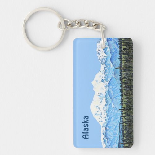 Denali Mt McKinley Keychain